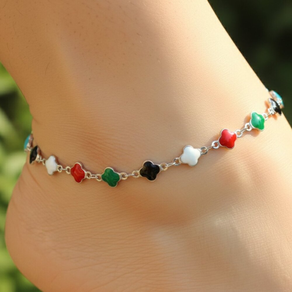 "Elegant Handmade Anklet – Delicate Jewelry for Women, MAR091961